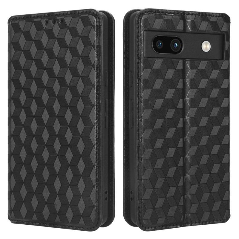 Flip Cover Google Pixel 7A Motif 3D