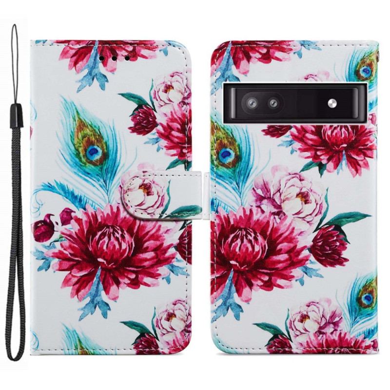 Housse Google Pixel 7A Florale