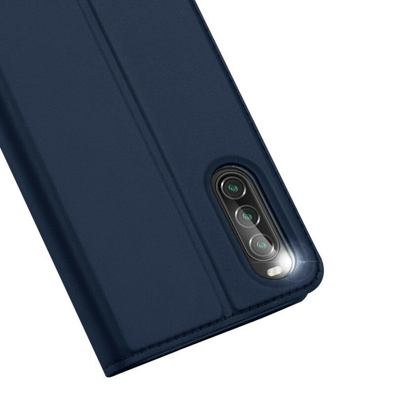 Flip Cover Sony Xperia 10 II Skin Pro DUX DUCIS